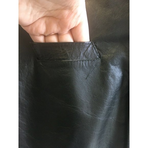 Maria Isabel Genuine Leather Motorcycle Vest XL - Picture 5 of 9